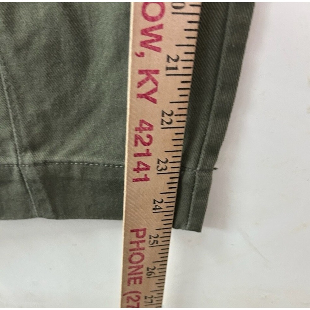 Free Assembly‎ Womens Size 14 Cargo Hiking Pants Active Stretch Olive Green Gorp - Picture 5 of 14